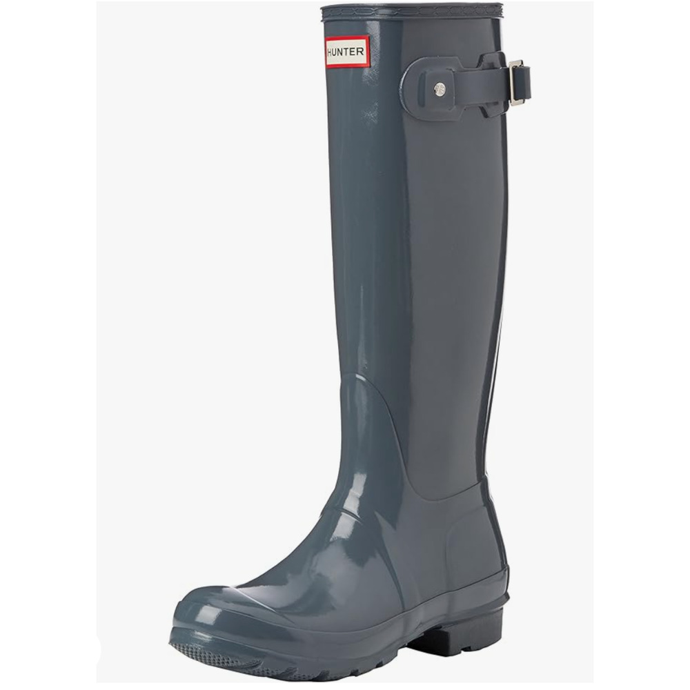 Hunter Wellington boots Graphite size 6/37
Euc with boot socks